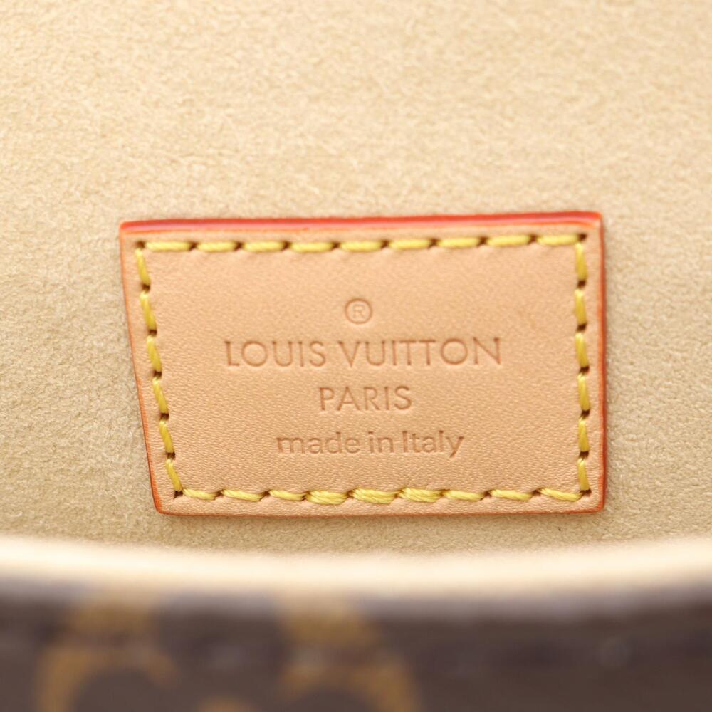 Louis Vuitton Saumur Handbag Canvas Monogram Brown - Picture 4 of 8